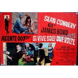James Bond You Only Live Twice Italian fotobusta movie poster - illustraction Gallery