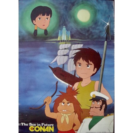 Future Boy Conan (Mirai shônen Konan) Japanese movie poster ...