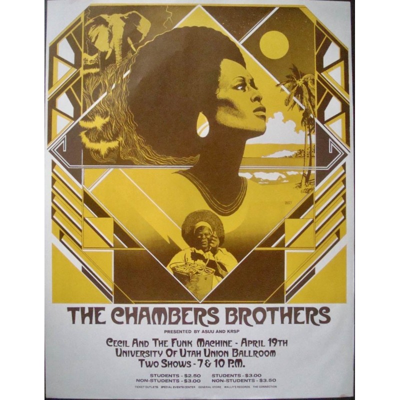 Chambers Brothers: Salt Lake City 1974