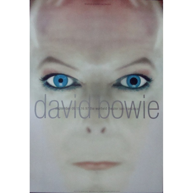 David Bowie: San Francisco 1997 BGP 176