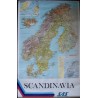 SAS Scandinavia Map (1971)