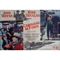 The War Wagon Italian fotobusta movie poster set - illustraction Gallery