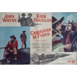 The War Wagon Italian fotobusta movie poster set - illustraction Gallery