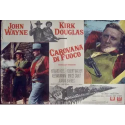 The War Wagon Italian fotobusta movie poster set - illustraction Gallery