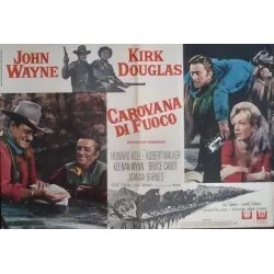 The War Wagon Italian fotobusta movie poster set - illustraction Gallery