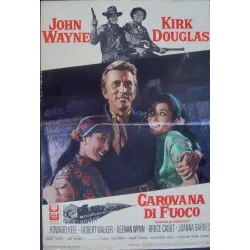 The War Wagon Italian fotobusta movie poster set - illustraction Gallery