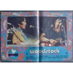 Woodstock Italian fotobusta movie poster set - illustraction Gallery