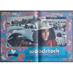 Woodstock Italian fotobusta movie poster set - illustraction Gallery