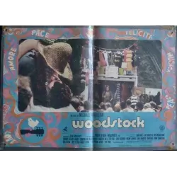 Woodstock Italian fotobusta movie poster set - illustraction Gallery