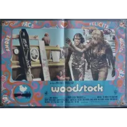 Woodstock Italian fotobusta movie poster set - illustraction Gallery