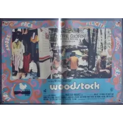 Woodstock Italian fotobusta movie poster set - illustraction Gallery