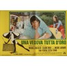 Une veuve en or Italian fotobusta movie poster set - illustraction Gallery