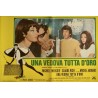 Une veuve en or Italian fotobusta movie poster set - illustraction Gallery