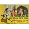 Une veuve en or Italian fotobusta movie poster set - illustraction Gallery