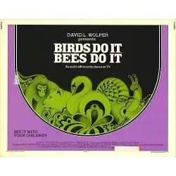 Birds Do It Bees Do It Half Sheet movie Poster - illustraction Gallery