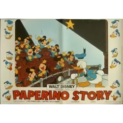 The Story Of Donald Duck Italian fotobusta movie poster set - illustraction Gallery
