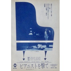 Shoot The Piano Player - Tirez sur le pianiste (Japanese Ad)