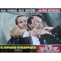 Torn Curtain Italian fotobusta movie poster set - illustraction Gallery