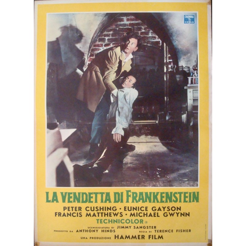 Revenge Of Frankenstein (Fotobusta 9)