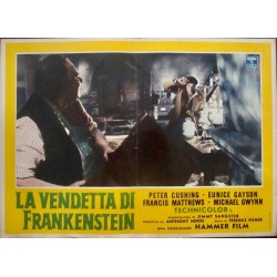 Revenge Of Frankenstein (Fotobusta 3)
