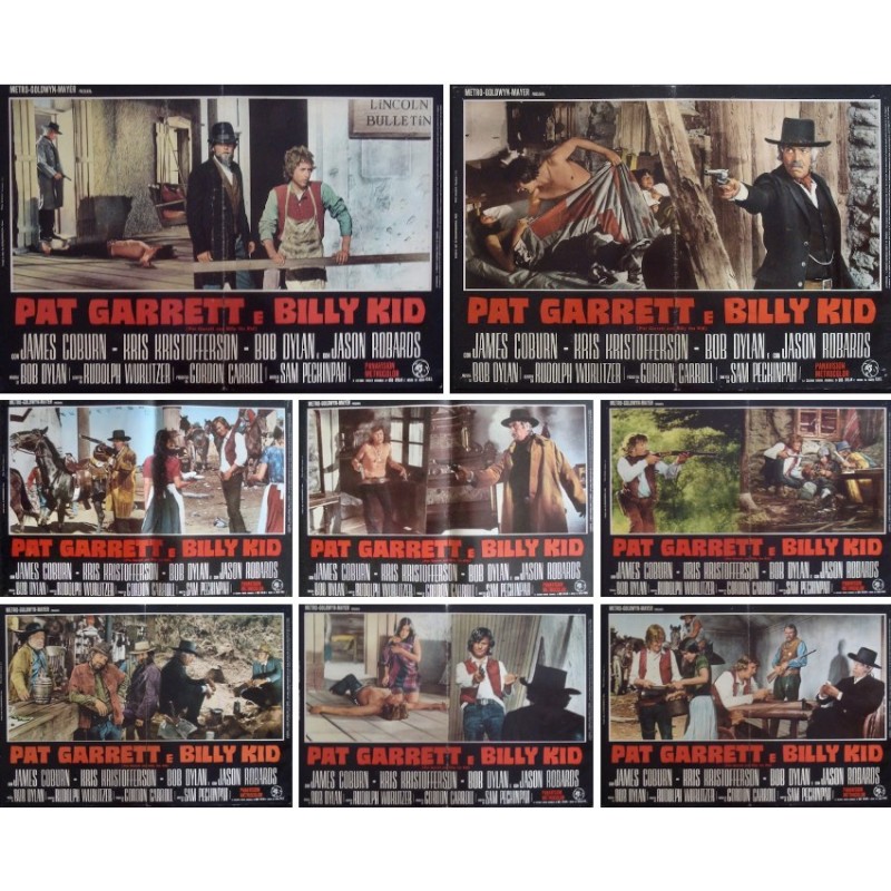 Pat Garrett And Billy The Kid (Fotobusta set of 8)