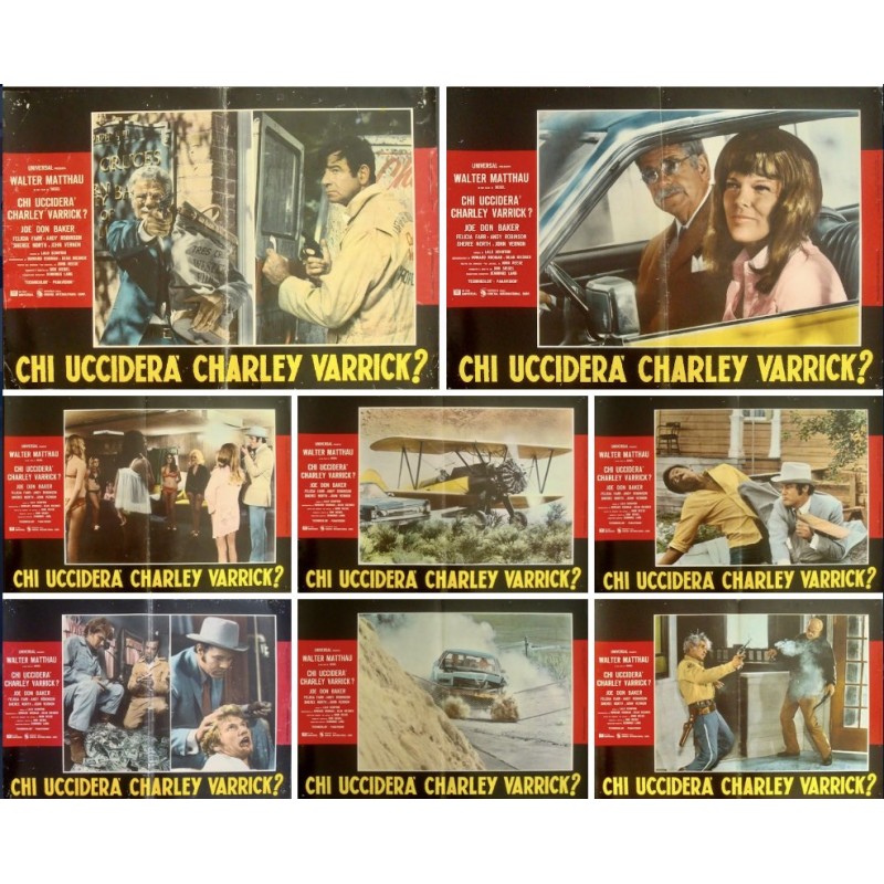 Kill Charley Varrick (Fotobusta set of 8)