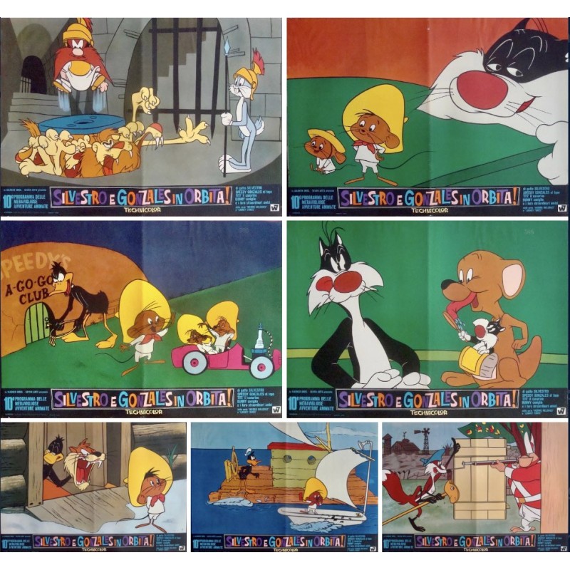 Looney Tunes Merrie Melodies 1967 (Fotobusta set of 7)