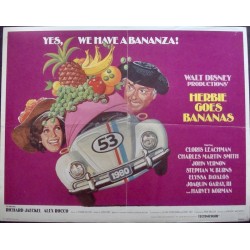 Herbie Goes Bananas (Half sheet)