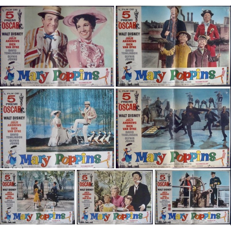 Mary Poppins (Fotobusta set of 7)
