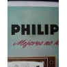Philips TV None better (Mejoras no hay) vintage 1964 advertising poster - illustraction Gallery
