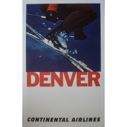 Continental Airlines Denver (1964 - LB)