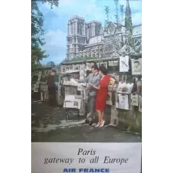 Air France Paris Gateway To Europe (1963)
