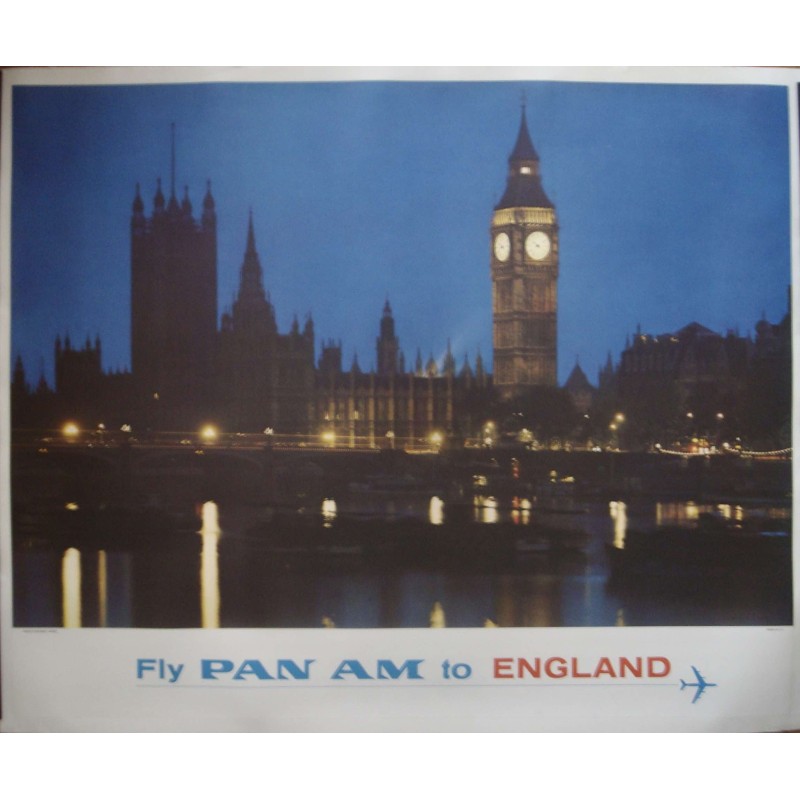Pan Am England - London (1965 - LB)