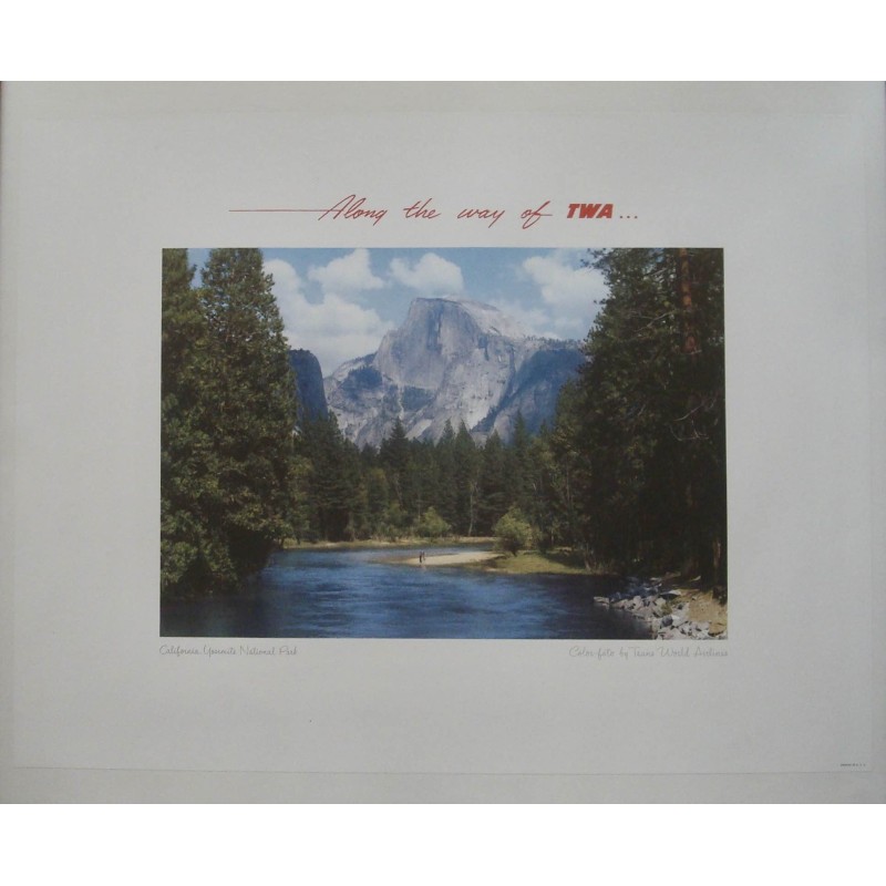 TWA California - Yosemite Park (1966 - LB)