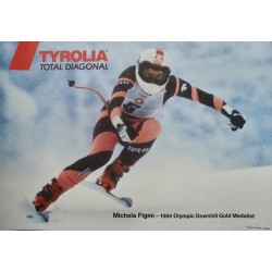 Tyrolia Skis: Total Diagonal Michela Figini (1984)