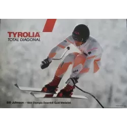 Tyrolia Skis: Total Diagonal Bill Johnson (1984 style B)