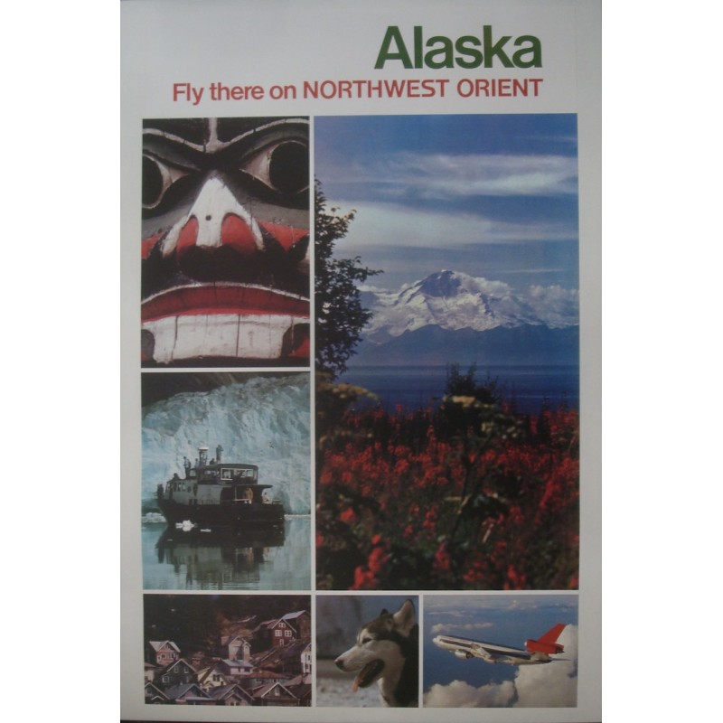 Northwest Orient Airlines Alaska (1973 - LB)