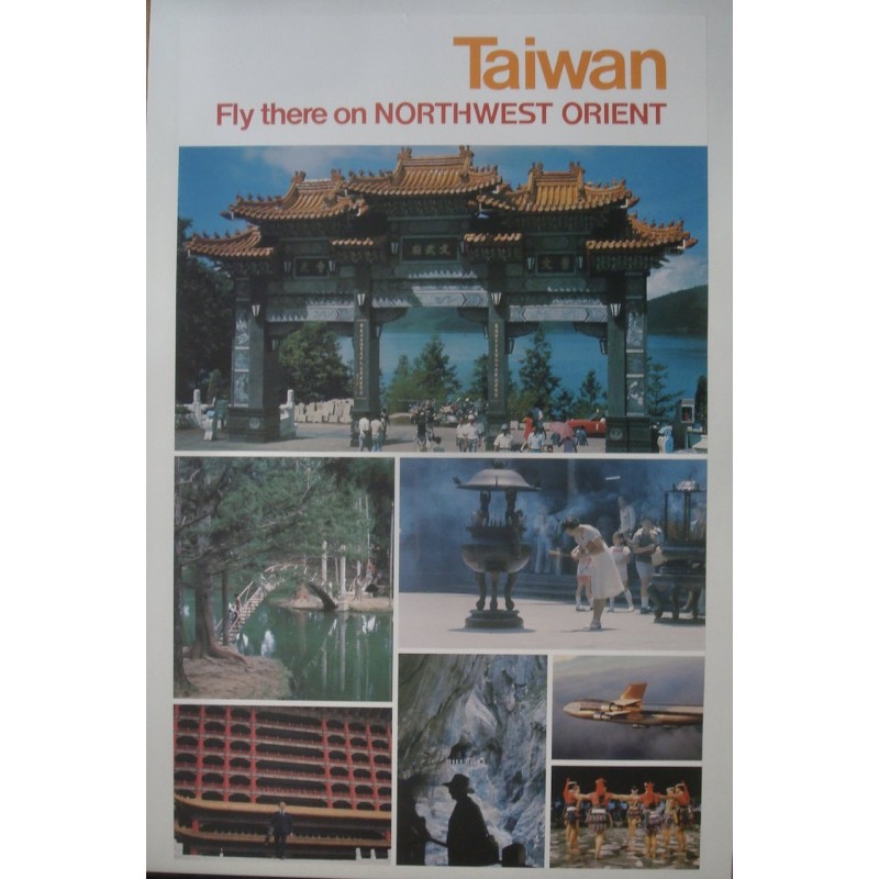 Northwest Orient Airlines Taiwan (1973 - LB)