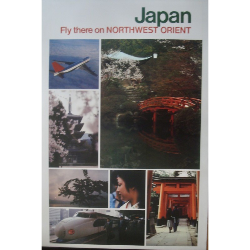 Northwest Orient Airlines Japan (1973 - LB)