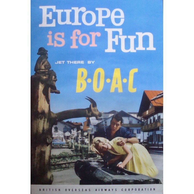 BOAC Europe Is For Fun (1960 small)