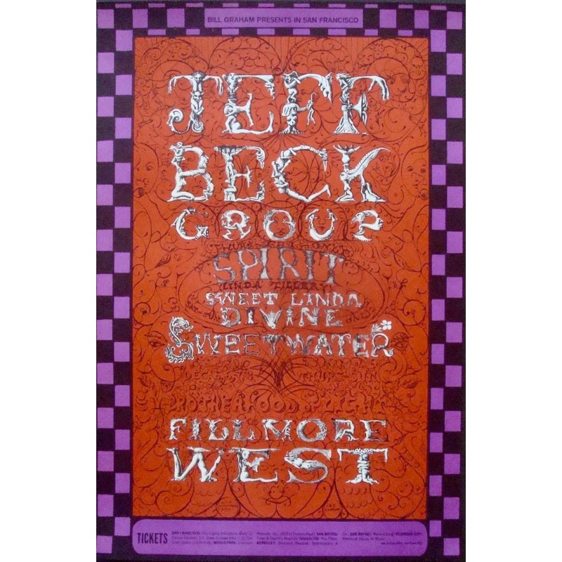 Jeff Beck: Fillmore West BG 148