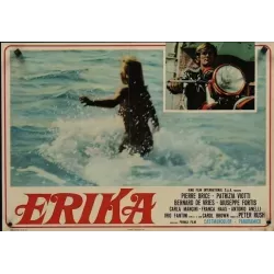 Erika The Performer Italian fotobusta movie poster - illustraction Gallery