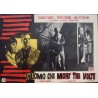 Man Who Finally Died Italian fotobusta movie poster set - illustraction Gallery