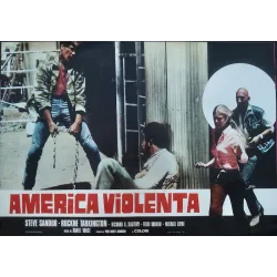 The No Mercy Man Italian fotobusta movie poster set - illustraction Gallery