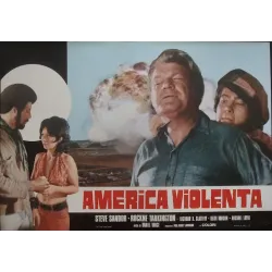 The No Mercy Man Italian fotobusta movie poster set - illustraction Gallery