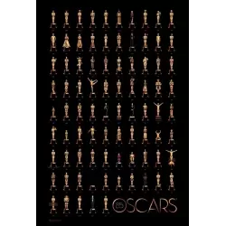 Oscars 2013 movie poster by Olly Moss - illustraction Gallery