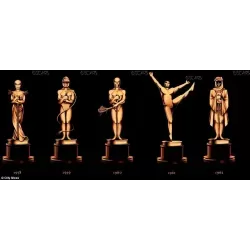 Oscars 2013 movie poster by Olly Moss - illustraction Gallery