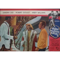 I'd Rather Be Rich Italian fotobusta movie poster set - illustraction Gallery