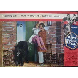 I'd Rather Be Rich Italian fotobusta movie poster set - illustraction Gallery