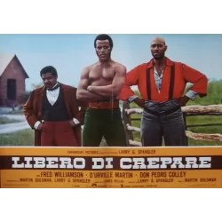 The Legend Of Nigger Charley Italian fotobusta movie poster set - illustraction Gallery